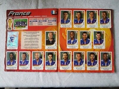 PANINI WORLD CUP 2002 JAPAN & KOREA COMPLETE STICKERS ALBUM RARE