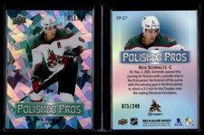 2023-24 Upper Deck Allure Polished Pros Green #PP-27 Nick Schmaltz /249