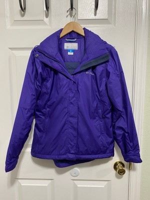 purple columbia winter jacket