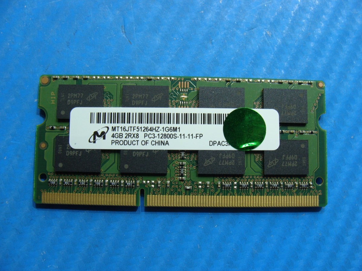 15r 5520 Dell Inspiron 15r Ram Upgrade Dell 15R 5520 Micron 4GB