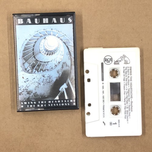 BAUHAUS Cassette Tape 80s Rock Goth SWING THE HEARTACHE BBC SESSIONS - 第 1/8 張圖片