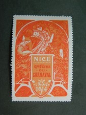 Vignette Carnaval de Nice France 1914