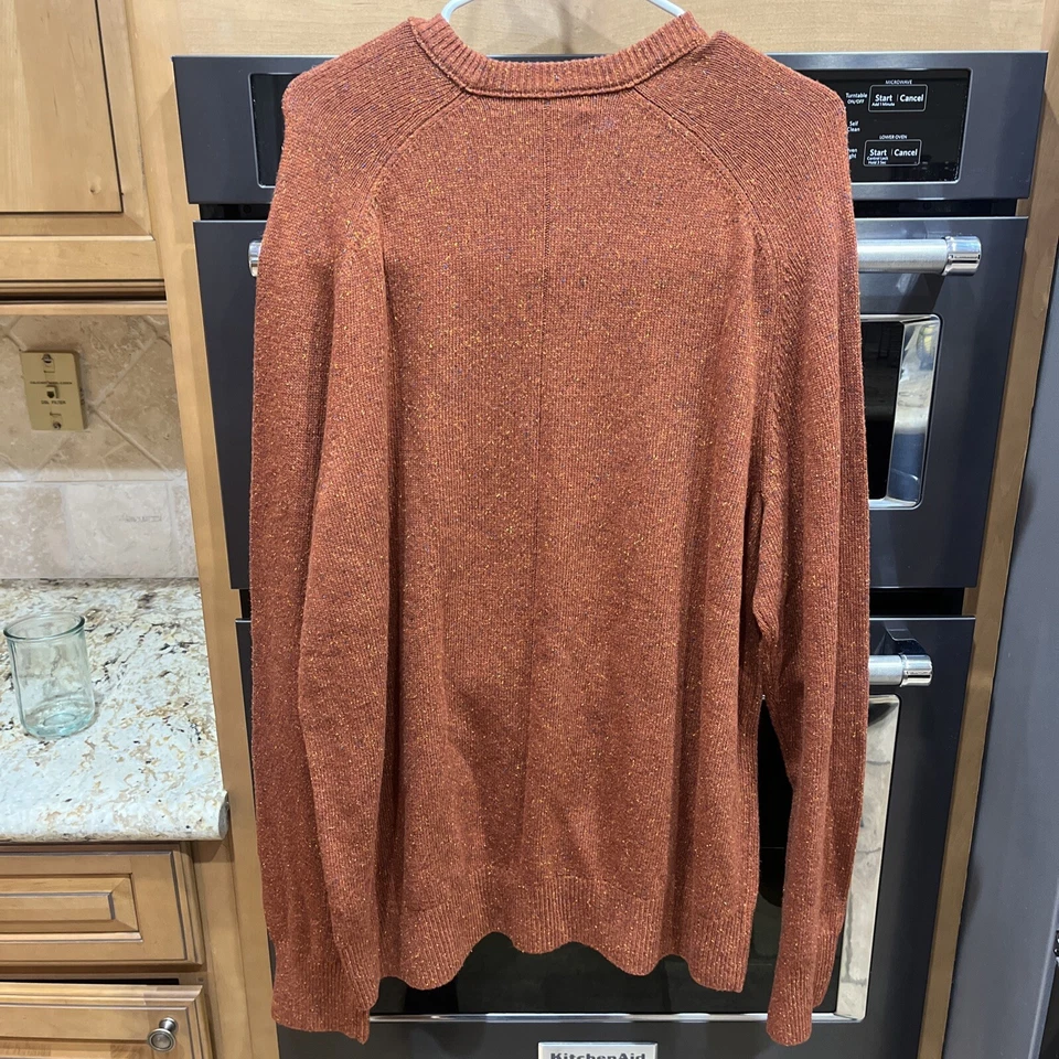 Rag & Bone Donegal Silk Blend Harlow Crew Neck Men's Pullover Sweater XXL NWT - Image 4 of 4