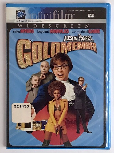 Factory Sealed Austin Powers Goldmember Widescreen Dvd 2002 Mike Myers Beyoncé - Picture 2 of 4