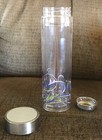 Glass Tea/Fruit Tumbler Infuser 13 Oz With Stainless Steel Strainer and Lid VGC — photo 2