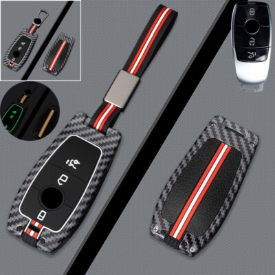 Zinc Alloy Silicone Car Key Case Cover For Benz A B C E S G GLE GLS CLA GLA GLB
