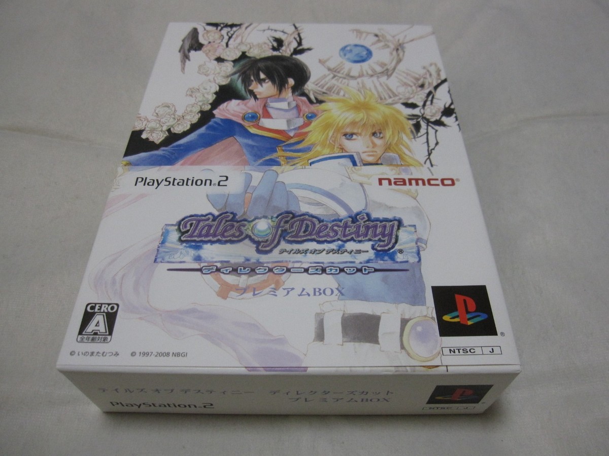 USED PS2 Tales of Destiny Director's Cut Premium BOX + Limited