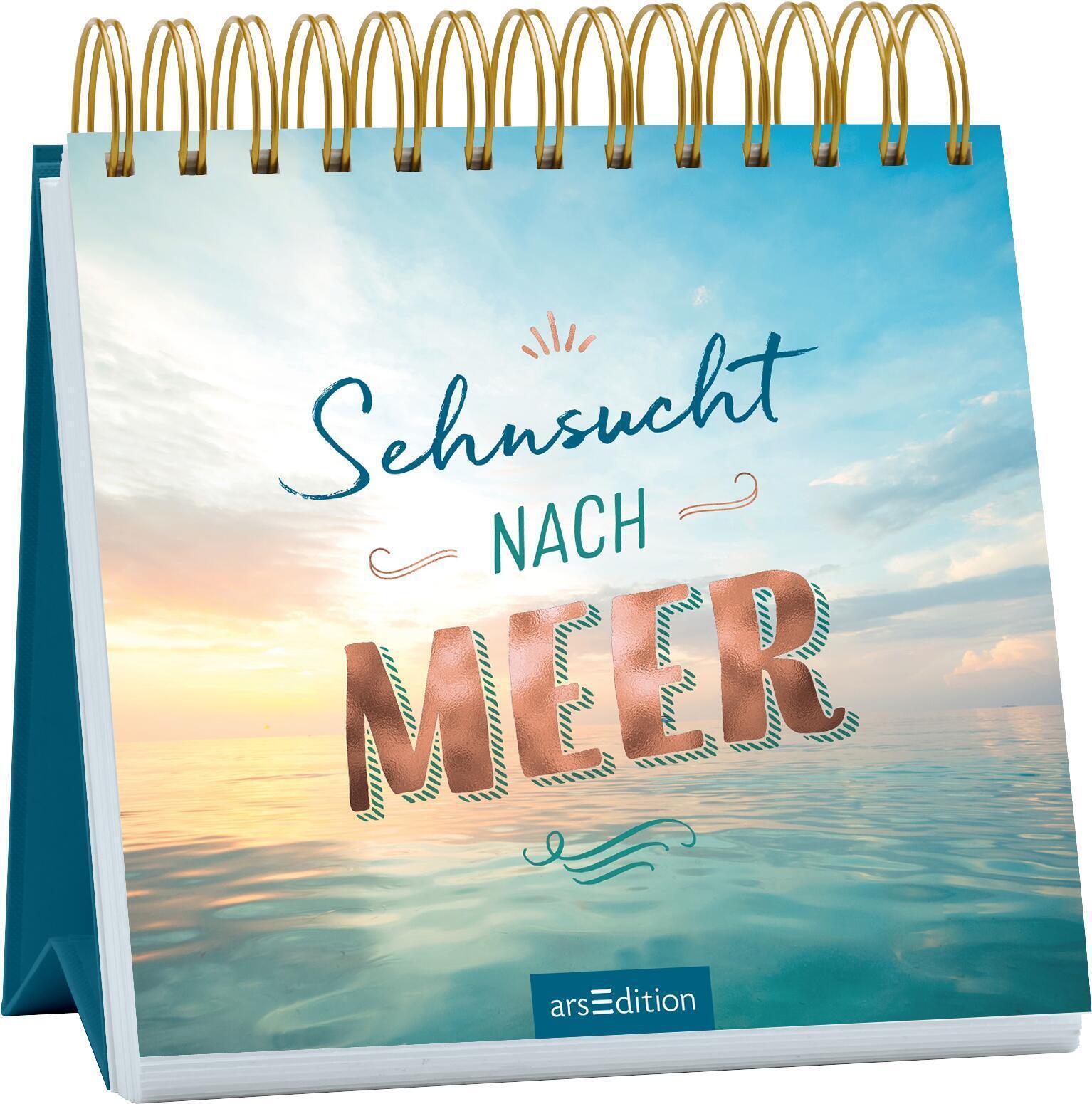 Sehnsucht Nach Meer | Taschenbuch | Aufsteller Mit Folienprägung | 108