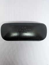 COACH New York Hard Black Clam Shell Large Eye Glasses Sunglasses Case