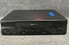 Allegro by Zenith ALG410     VHS VCR 4-Head Player/Recorder - Black - No Remote