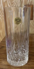 Royal Crystal Rock RCR Oneida Crystal Highball Glass