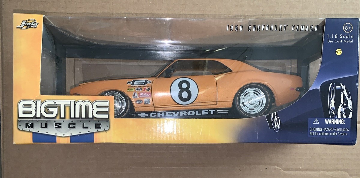 JADA BIG TIME MUSCLE DUB CITY 1968 CHEVROLET CAMARO 1:18
