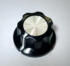 3/4" Knob for Stompbox Effect Pedal Pots, fits 6mm Shaft Potentiometers Project