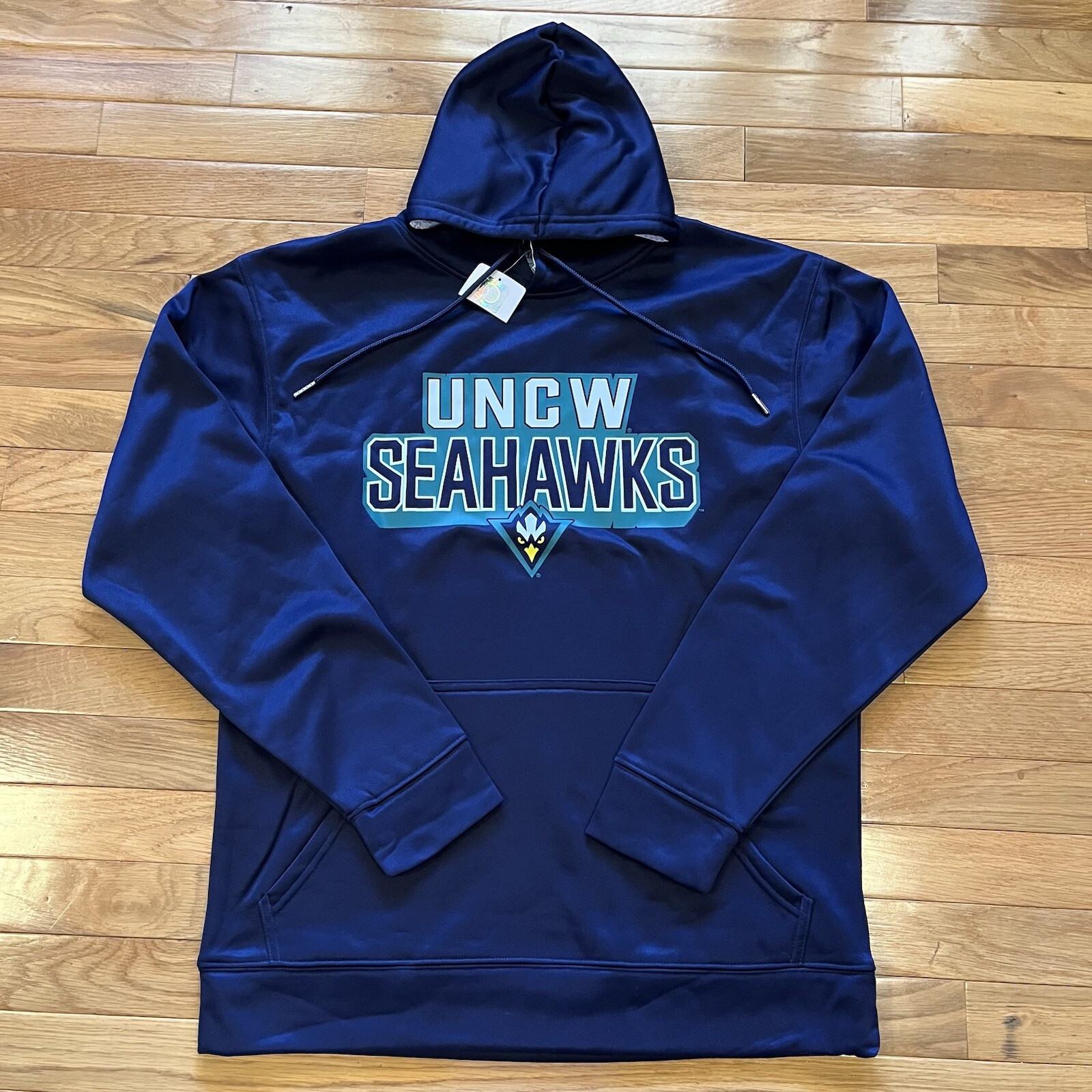 NCAA UNCW University of North Carolina Wilmington Hoodie Sweatshirt Mens Size L
