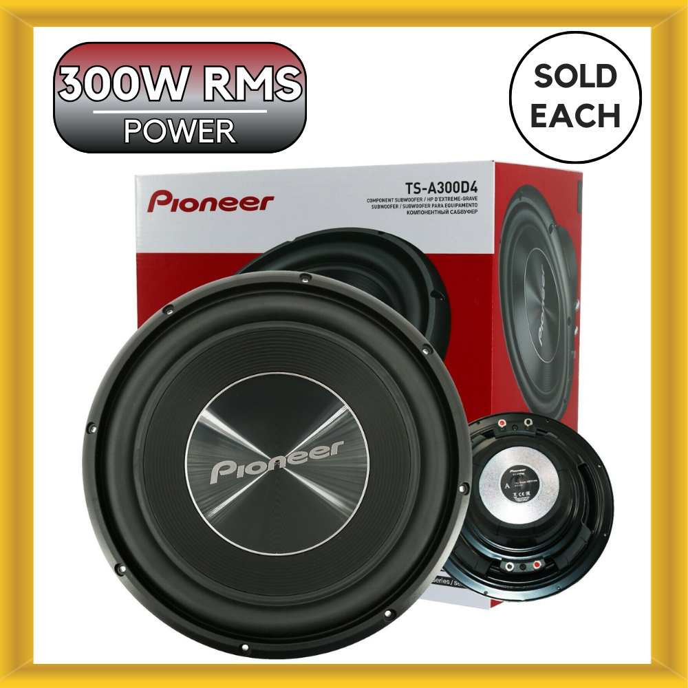 Pioneer Subwoofer 12 Inch 1500 Watt Subwoofer Pioneer 12-inch