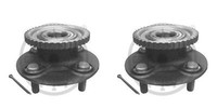 Optimal 2X Radnabe Radlagersatz Hinten FüR Nissan Almera II Hatchback Micra