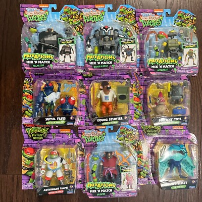 Tales of The Teenage Mutant Ninja Turtles Mutations Mix 'N Match You Choose READ