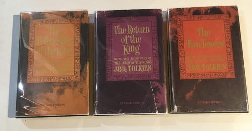 1965 Vintage Lord of the Rings,Three Volumes: Fellowship of the Ring; Two T..