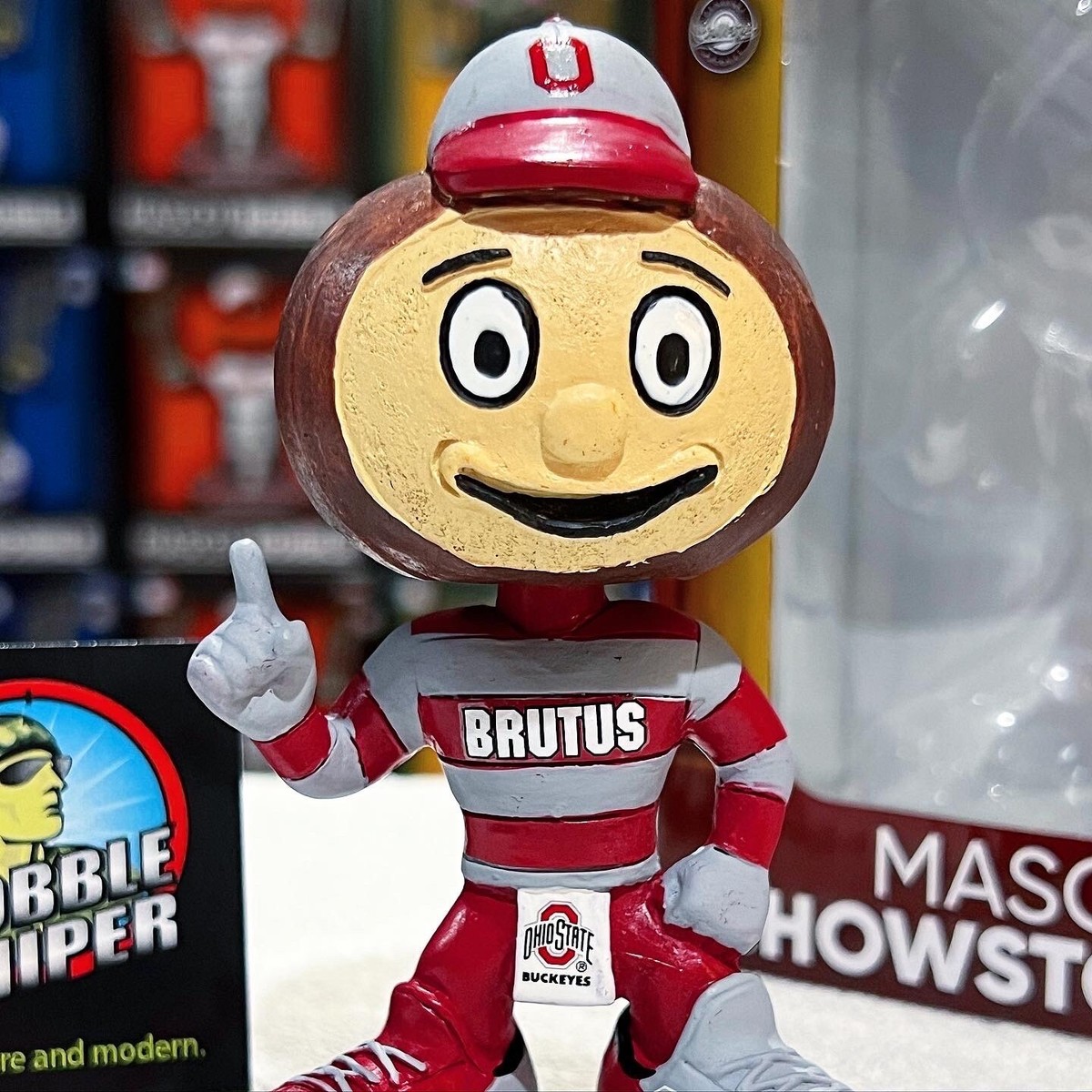 【BOBBLE HEAD】BUCKEYES BRUTUS BRUTUS the BUCKEYE Ohio State Buckeyes Football