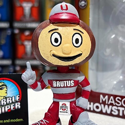 【BOBBLE HEAD】BUCKEYES BRUTUS BRUTUS the BUCKEYE Ohio State Buckeyes Football