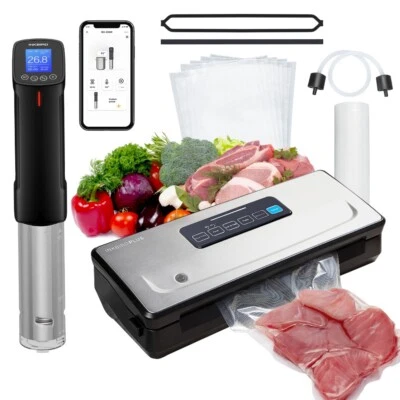 INKBIRD Sous Vide Precision Cooker WiFi Vacuum Sealer Machine Food Saver Storage