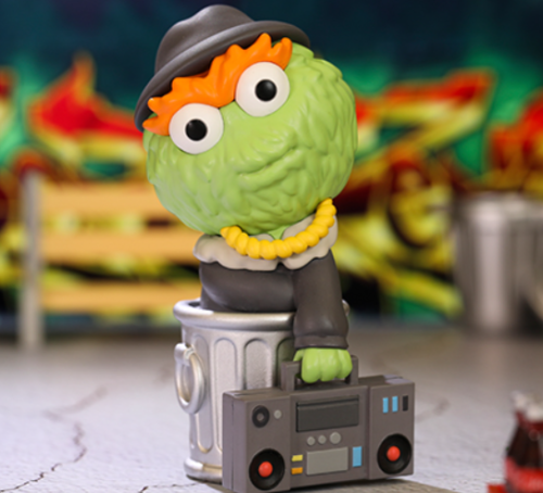 POP MART Sesame Street Trend Series Hip-hop Skating Fashion Confirmed Figure new - Picture 8 of 30