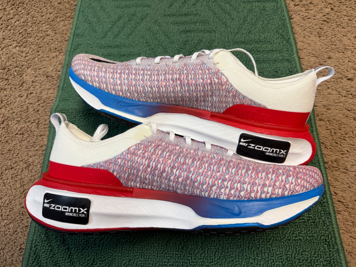 Nike Zoom X Invincible 3 Red White Blue Men display picture 2