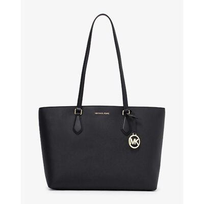 Michael Kors Bag Handbag Sheila Large Mf Tote Bag (Black) 35S4G6HT9L-001