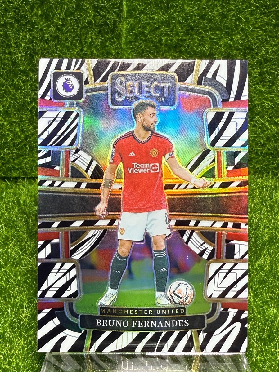 24 Select EPL Bruno Fernandes Terrace Zebra /25 ManUtd #66