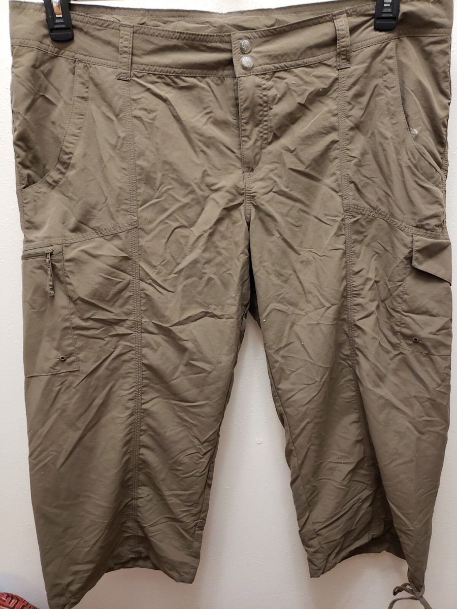 World Wide Sportsman Womens Fishing Pants Size 18 Beige Hiking
