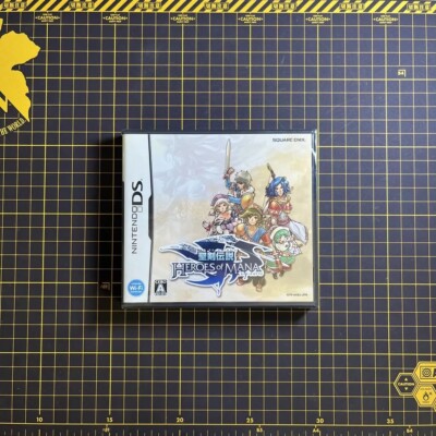 Seiken Densetsu: Heroes of Mana Brand New Factory Sealed Japan Nintendo DS NDS