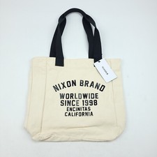 Nixon Worldwide Spree Tote Bag Natural Black