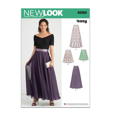 Misses' Circle Skirt Sewing Pattern Packet Design Code S9441 Sizes 8-10-12-14...