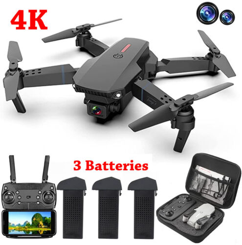 2022 RC Drone HD Wide Angle Camera WIFI FPV Drone Dual Camera Quadcopter Toys