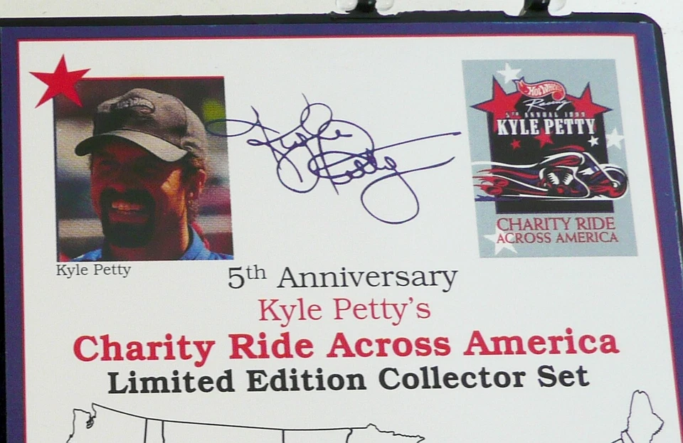 EDICIÓN LIMITADA KYLE PETTY CARIDAD PASEO A TRAVÉS DE AMÉRICA PIN SET LLAVERO NASCAR  Foto 2 de 4