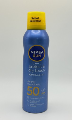 NIVEA Sun Protect & Dry Touch Refreshing Mist SPF50 200ml Sweat Resistant