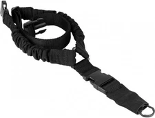 AimSports One Point Bungee Rifle Sling/Steel Clip/Sleeve Heavy Duty/: AOPS01B