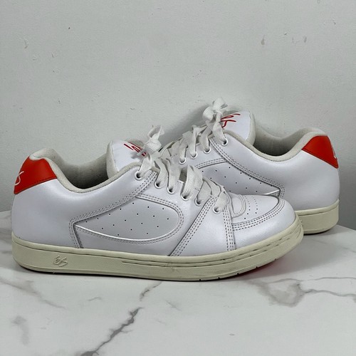 eS Accel OG White/Red Skate Shoes