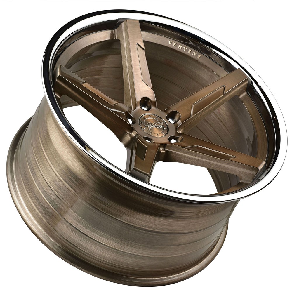 20" Vertini RFS1.7 Bronze 20x9 20x10.5 Rims Wheels Fits Maserati Ghibli