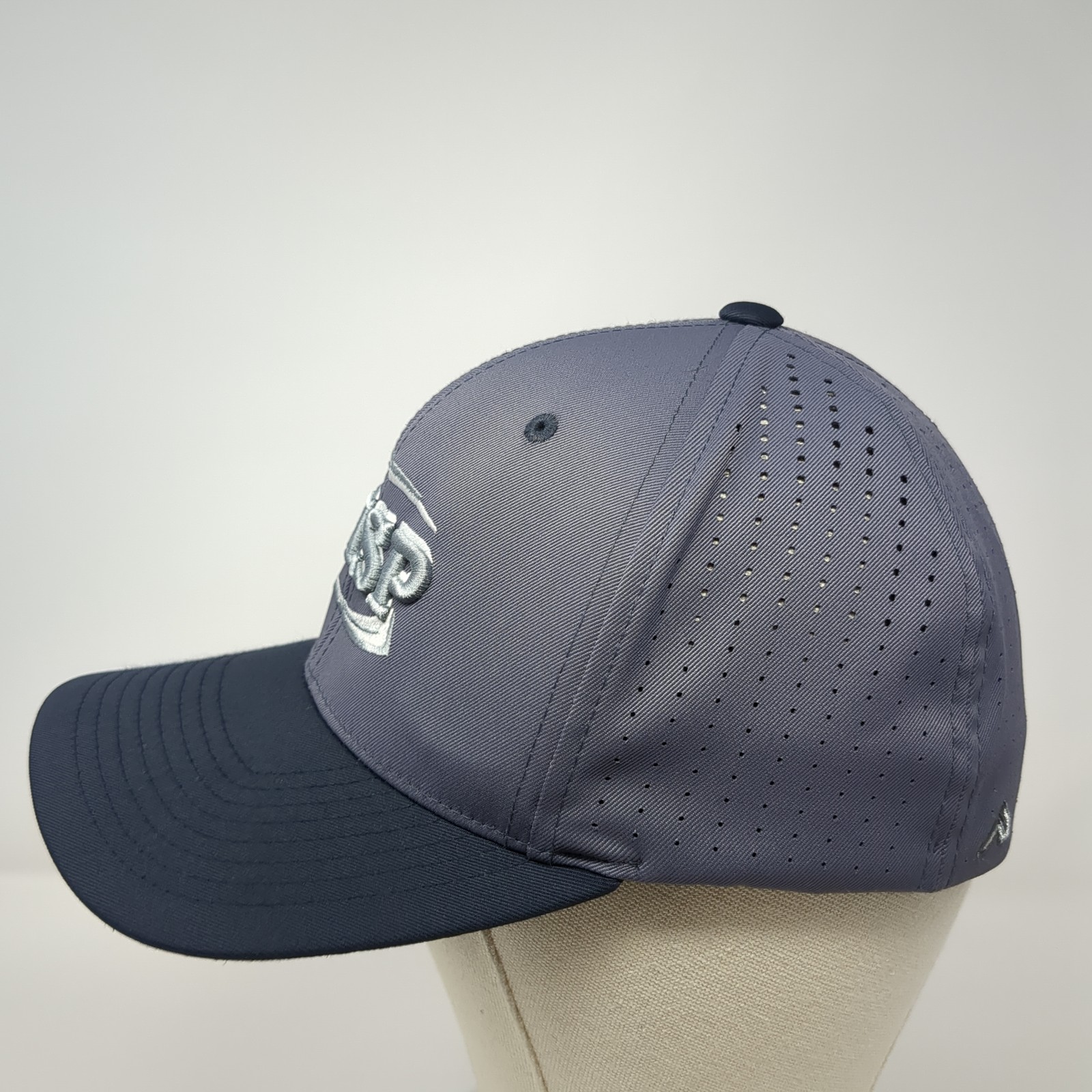 MSP Fitted Baseball Cap Gray Medium Embroidered B… - image 3