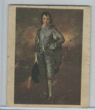 c1916 CANVAS MASTERPIECES The Blue Boy - Art Muratti Cigarettes Tobacco