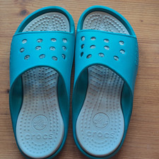 Crocs Damen Badelatschen Slides Slip-On Komfo...