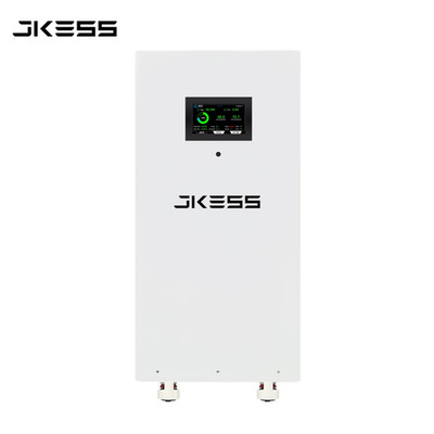 JK ESS 48V LiFePO4 Speicher JIKONG JK BMS V19 JK-PB2A16S20P DIY Kit stehend weiß