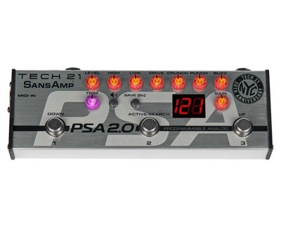 Tech 21 PSA 2.0 Programmable Pre-Amp Pedal - Open Box