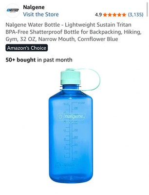 Nalgene Water Bottle -32 Oz New