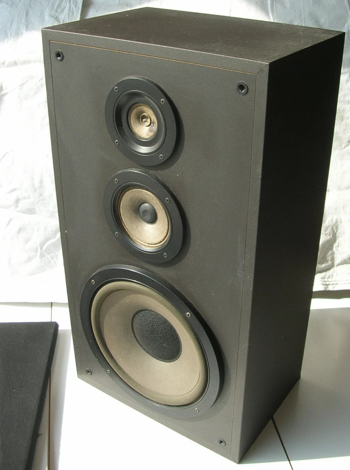 Casse acustiche TOSHIBA speaker altoparlanti audio 3 vie HI-FI Box SS130 70W RMS - Immagine 3 di 4