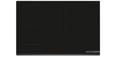 Induktionskochfeld 80cm Schwarz Home Connect PowerBoost BOSCH Serie 6 PVS83KHC1Z