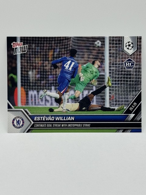 2025-26 Topps Now Uefa Champions League - Estevao #052 /7977