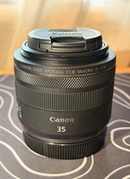 Canon Rf 35Mm F1.8 Macro Is Stm Lens Canon RF 35mm f/1.8 Macro IS STM Autofocus Lens, 52mm Filter