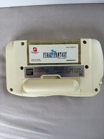 BANDAI Wonder Swan WS Color Console Final Fantasy Bundled Ver USED from Japan